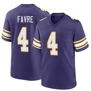 Brett Favre Minnesota Vikings Men's Legend Olive Salute to Service