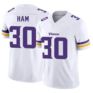 Alexander Mattison Jersey White Vikings Limited Vapor Untouchable Men