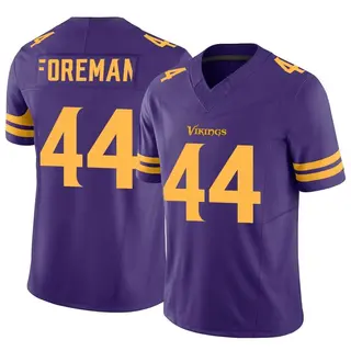 Chuck Foreman Jersey Sweatshirt Hoodie - 'Purple Home' or 'White Away