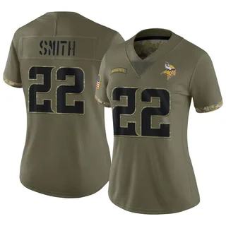 Nike NFL Minnesota Vikings #22 Harrison Smith Salute To Service Limite –