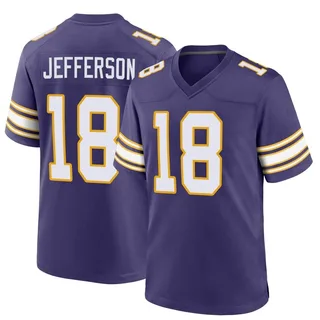 Nike Justin Jefferson Minnesota Vikings Limited Black Reflective Jersey -  Youth