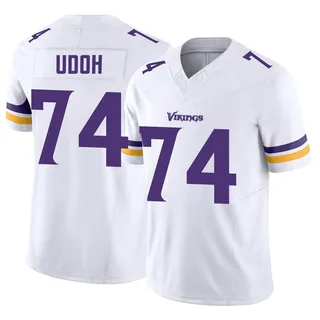 Men's Nike Oli Udoh Purple Minnesota Vikings Game Jersey