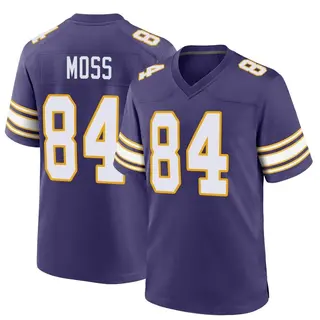 Randy Moss Minnesota Vikings Nike Reflective Black Jersey